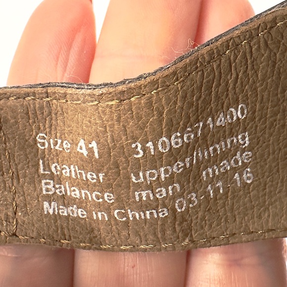 Dansko Daniela Heeled Sandals Womens 41 US 10.5/11 Platform Boho Leather Wooden - Picture 6 of 10